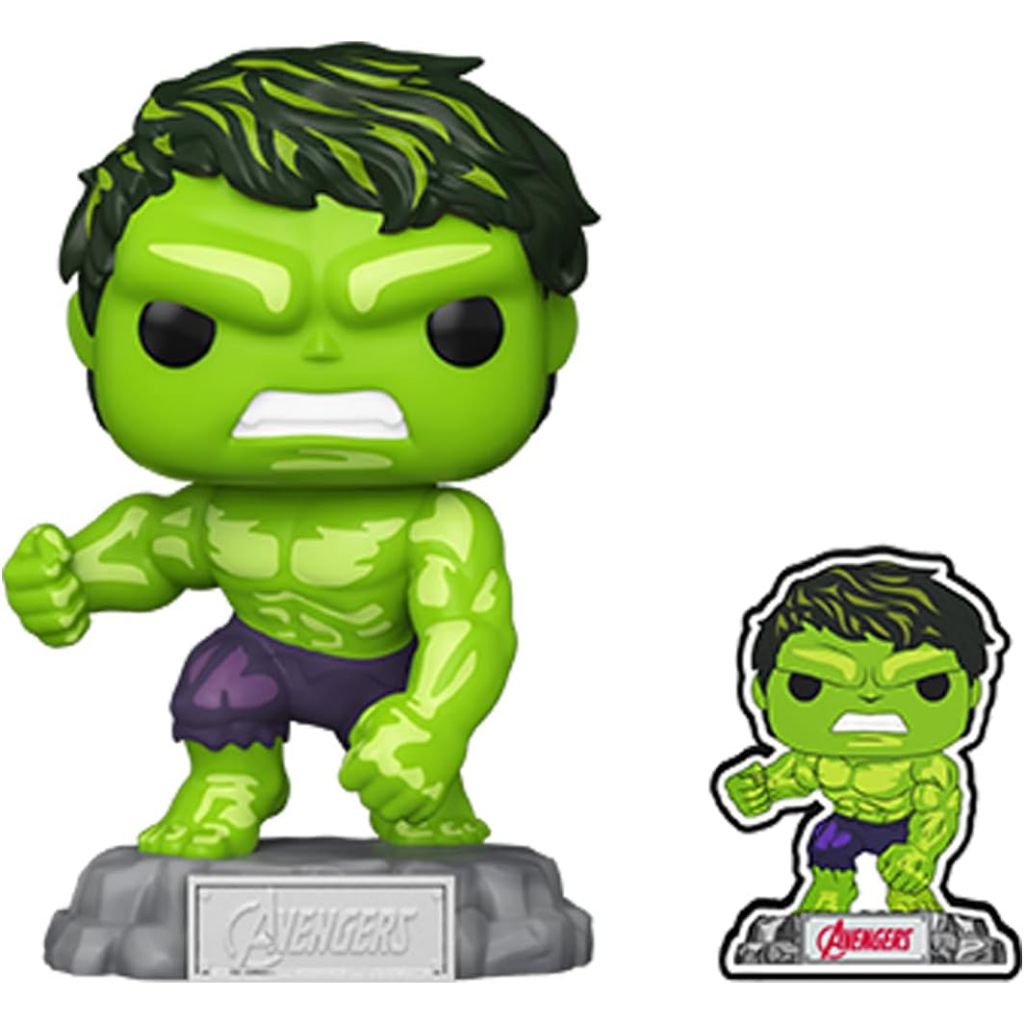 Funko POP Marvel Avengers 1270 Hulk (With Pin) Amazon Exclusive