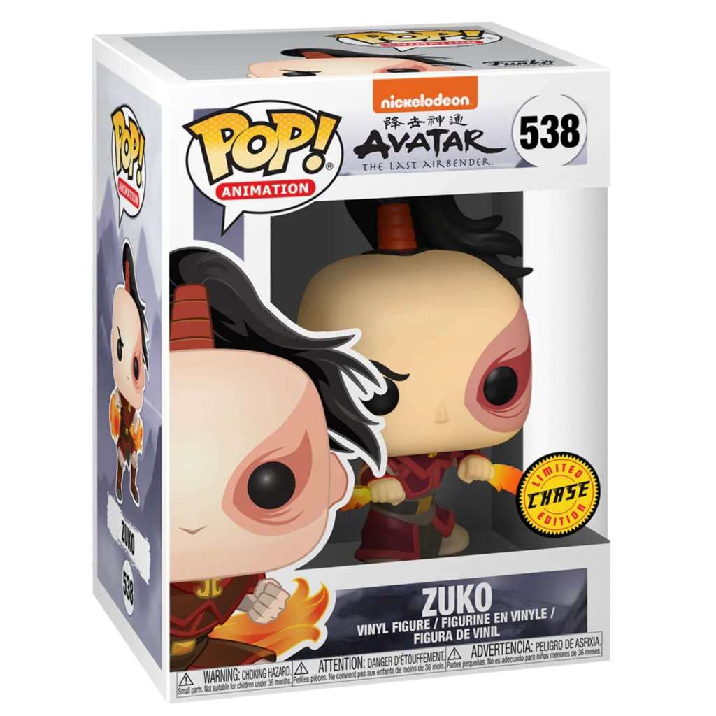 Funko POP Avatar The Last Airbender 538 Zuko Chase