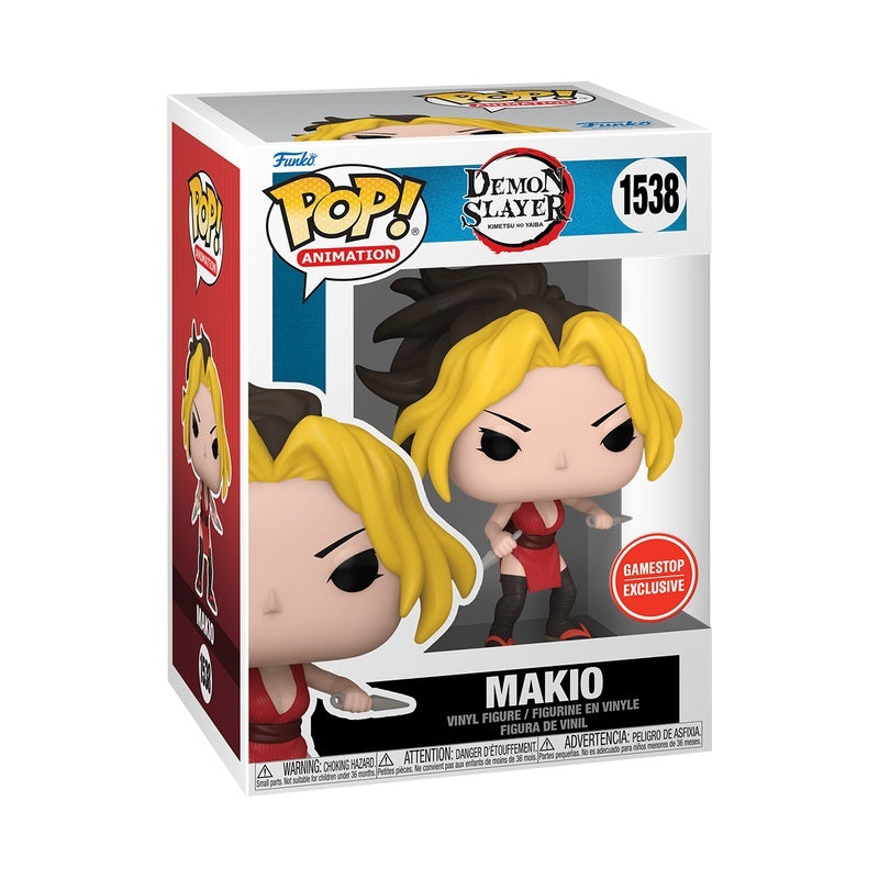 Funko POP Demon Slayer 1538 Makio Gamestop Exclusive