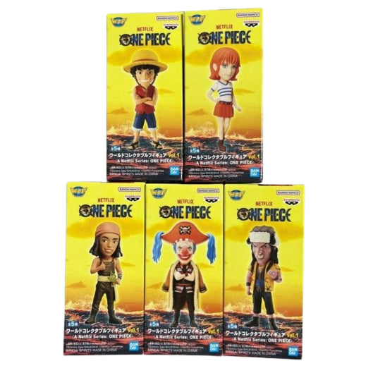Banpresto One Piece Netflix Series World Collectable Figure Vol.1 Set of 5