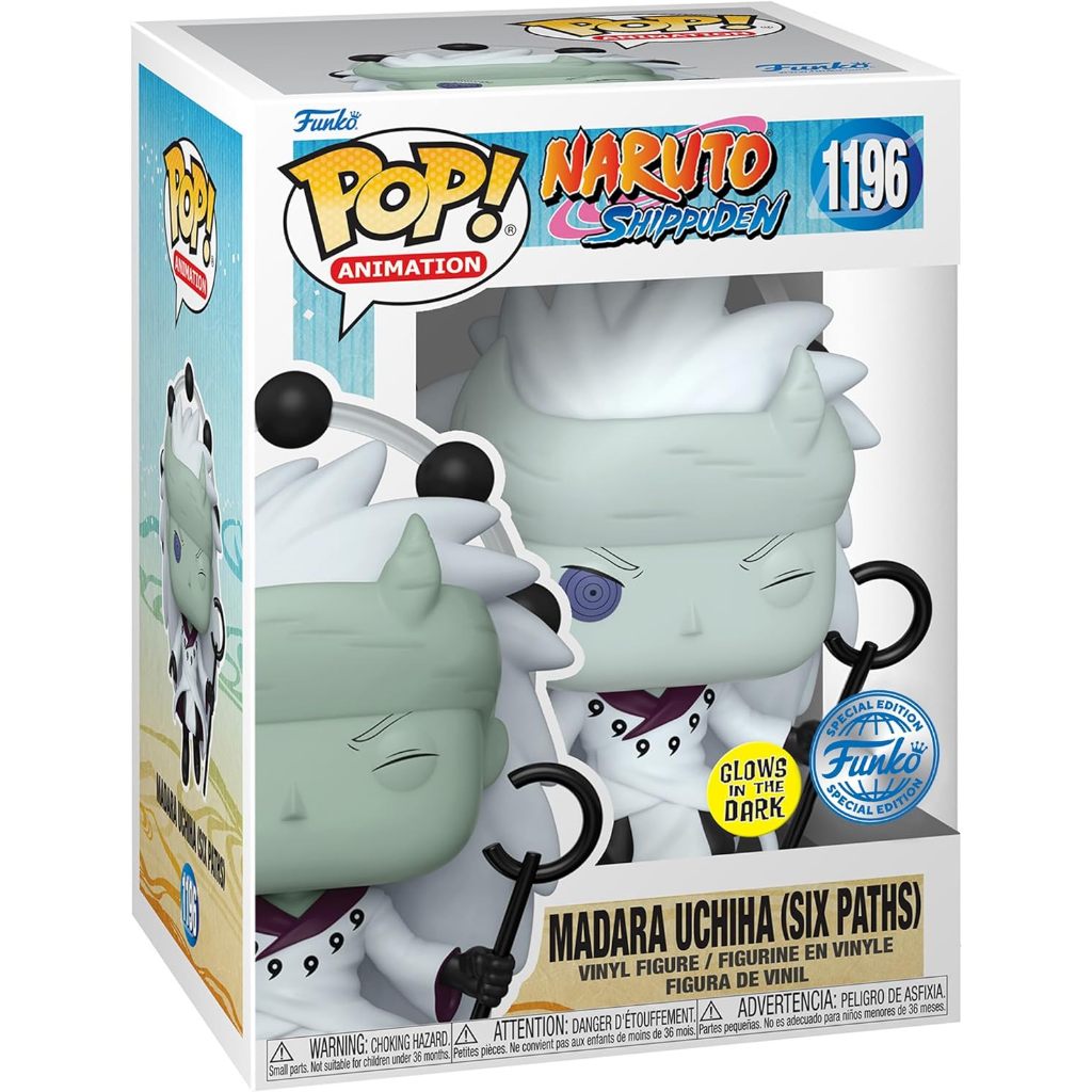 Funko POP Naruto Shippuden 1196 Madara Uchiha (Six Paths) (GITD) (SE)