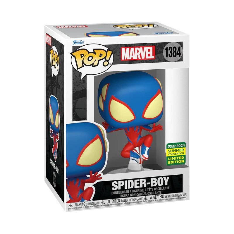 Funko POP Marvel 1384 Spider-Boy 2024 Summer Convention Exclusive