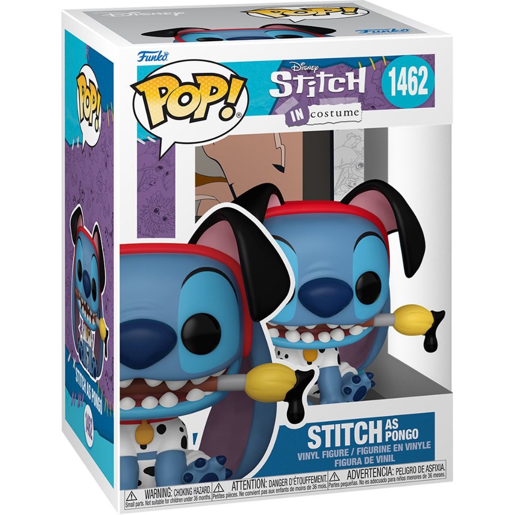 Funko POP Stitch in Costume 1462 Stitch as Pongo