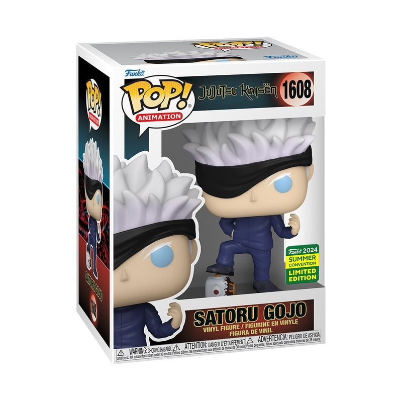 Funko POP Jujutsu Kaisen 1608 Satoru Gojo 2024 Summer Convention Exclusive