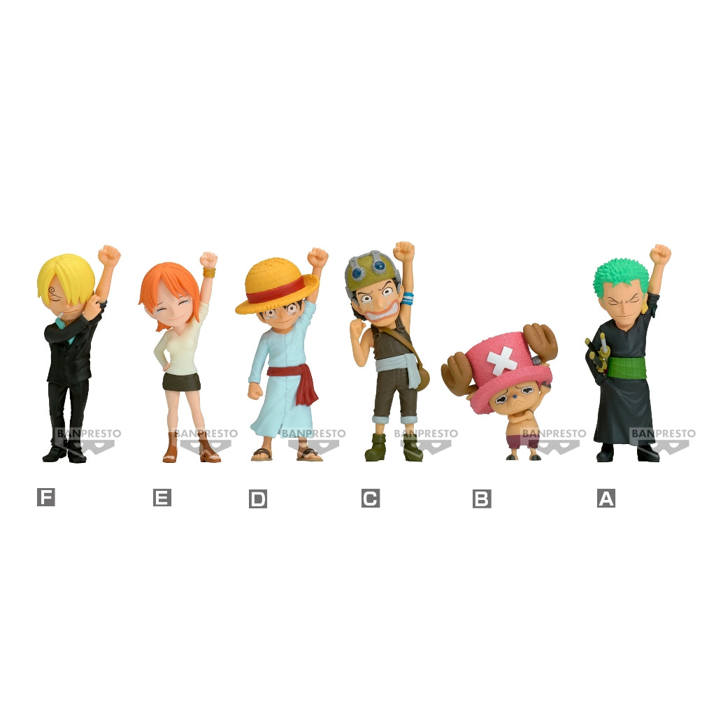 Banpresto One Piece World Collectable Figure -Sign Of Our Fellowship- Set Of 6