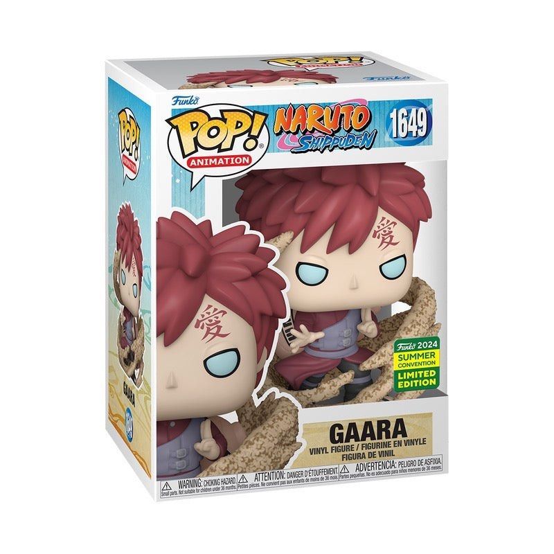 Funko POP Naruto Shippuden 1649 Gaara 2024 Summer Convention Exclusive