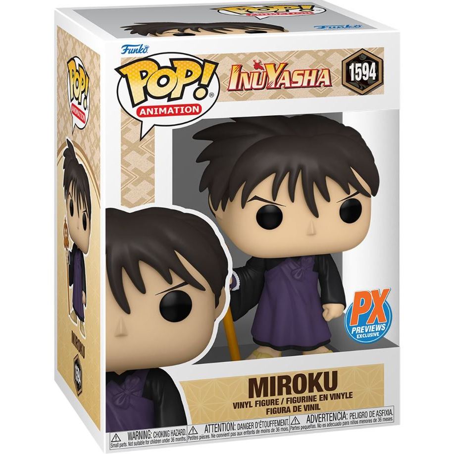 Funko POP Inuyasha 1594 Miroku PX Exclusive