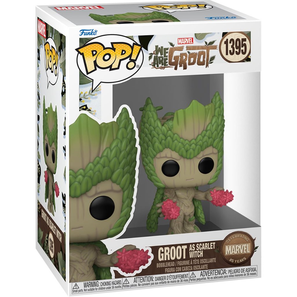 Funko POP Marvel We Are Groot 1395 Groot as Scarlet Witch