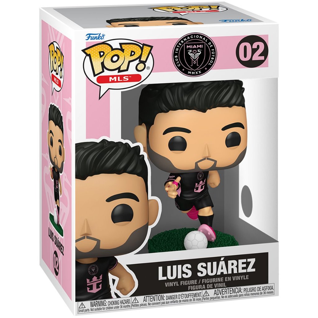Funko POP Football MLS Inter Miami 02 Luis Suarez