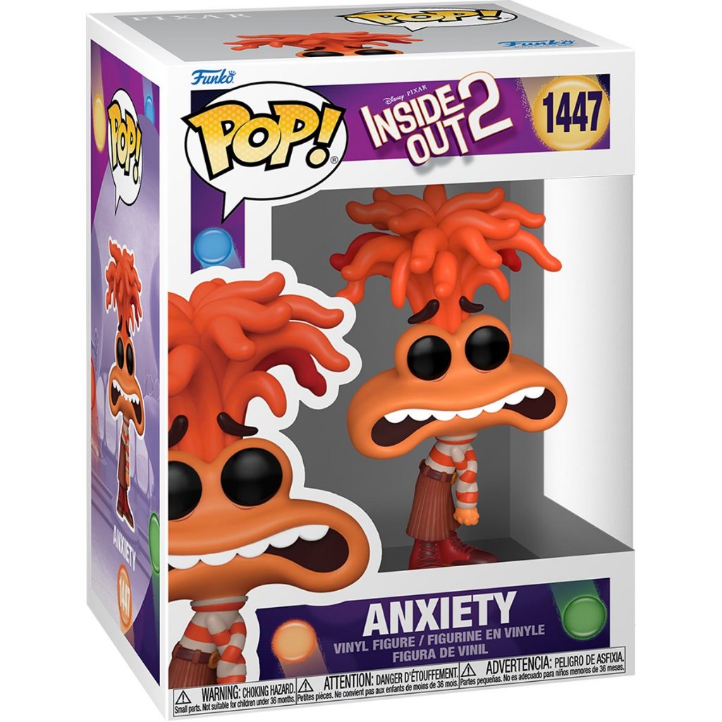 Funko POP Inside Out 2 1447 Anxiety
