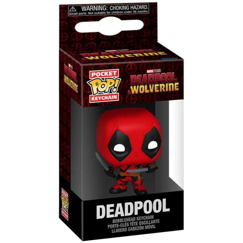 Funko POP Marvel Deadpool & Wolverine Deadpool Pocket Pop! Keychain