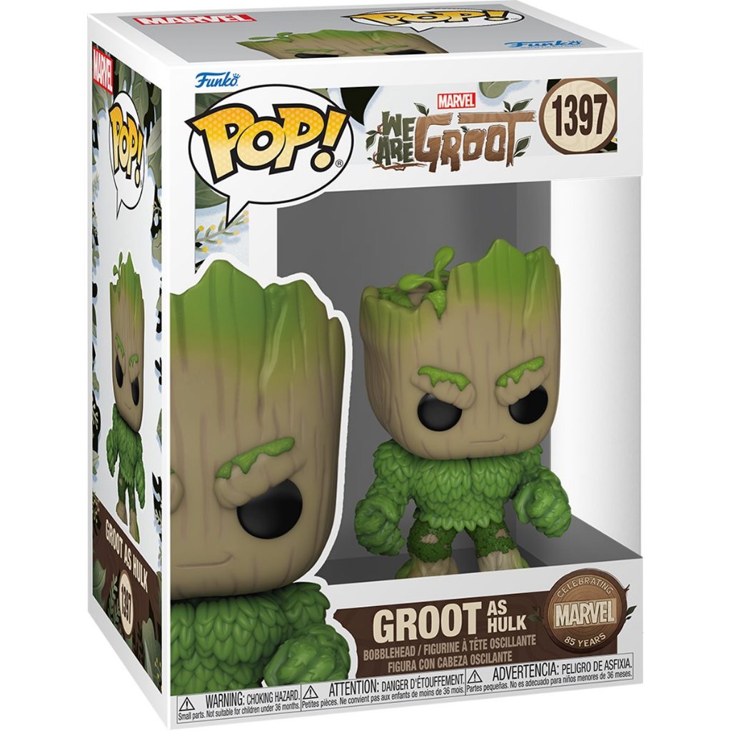 Funko POP Marvel We Are Groot 1397 Groot as Hulk