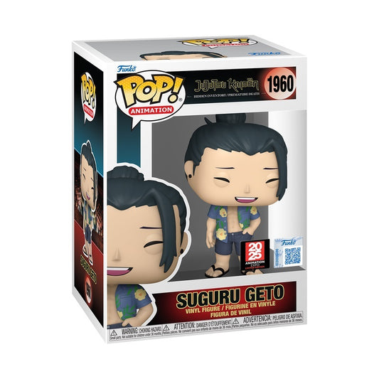 Funko POP Jujutsu Kaisen 1960 Suguru Geto 2025 Animation Expo Exclusive