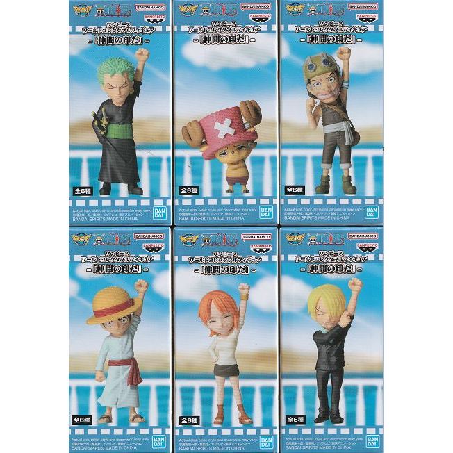Banpresto One Piece World Collectable Figure -Sign Of Our Fellowship- Set Of 6