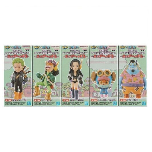 Banpresto One Piece World Collectable Figure-Egghead 2- Set of 5