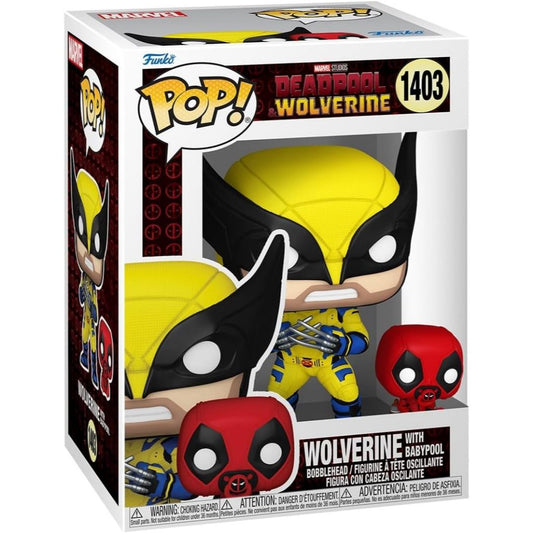 Funko POP Marvel Deadpool & Wolverine 1403 Wolverine with Babypool