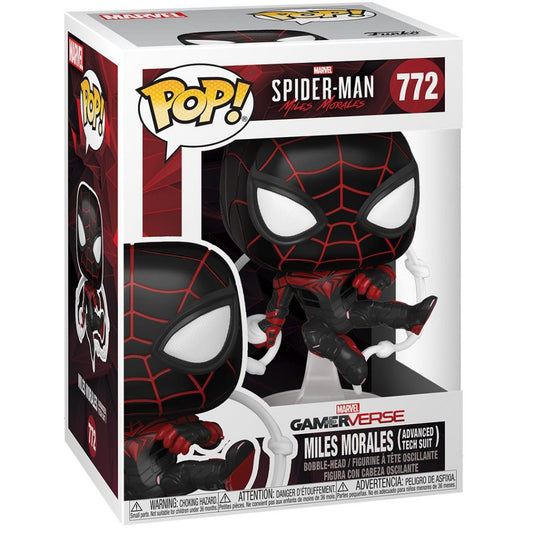 Funko POP Marvel Spider-Man Miles Morales 772 Miles Morale (Advanced Tech Suit)