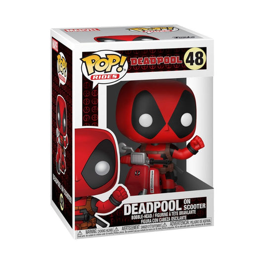 Funko POP Marvel Deadpool 48 Deadpool on Scooter Pop! Rides