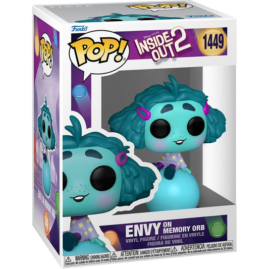 Funko POP Inside Out 2 1449 Envy on Memory Orb