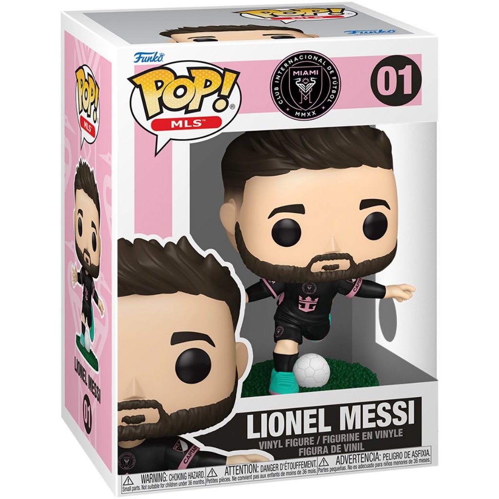 Funko POP Football MLS Inter Miami 01 Lionel Messi