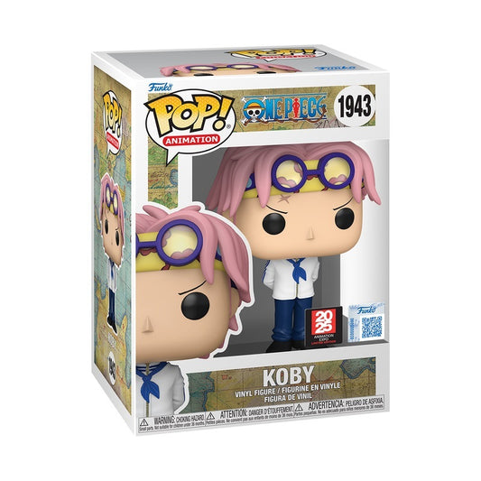 Funko POP One Piece 1943 Koby 2025 Animation Expo Exclusive