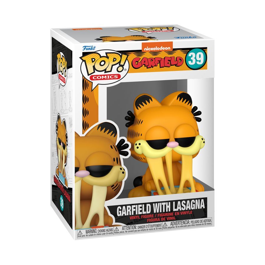Funko POP Garfield 39 Garfield with Lasagna