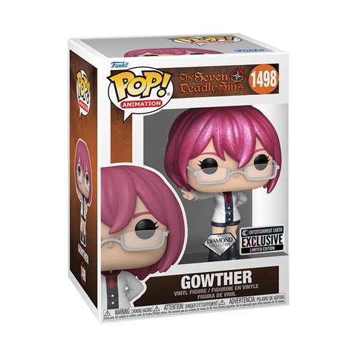 Funko POP The Seven Deadly Sins 1498 Gowther Dimond Collection Entertainment Earth Exclusive