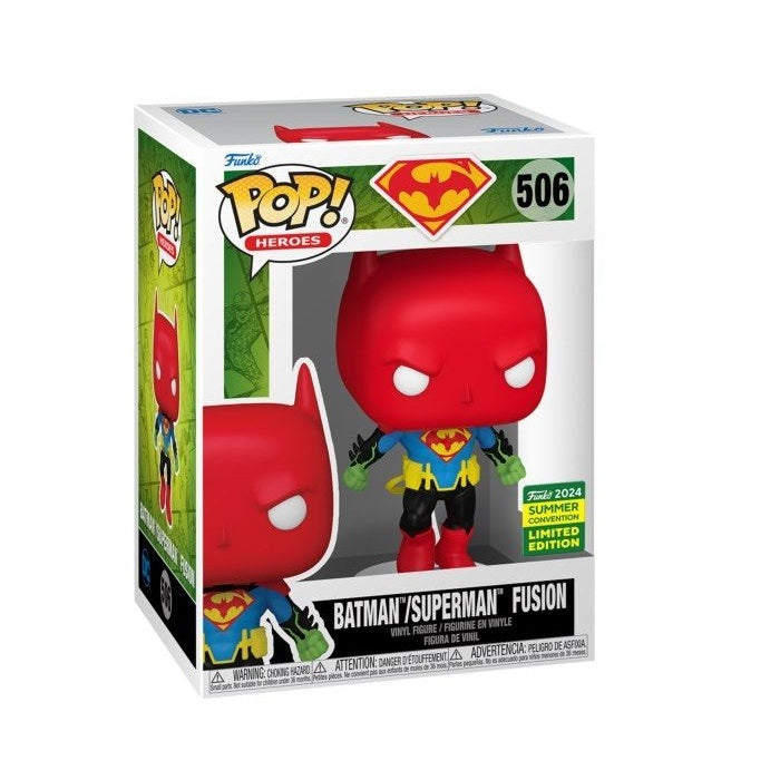 Funko POP DC 506 Batman/Superman Fusion 2024 Summer Convention Exclusive