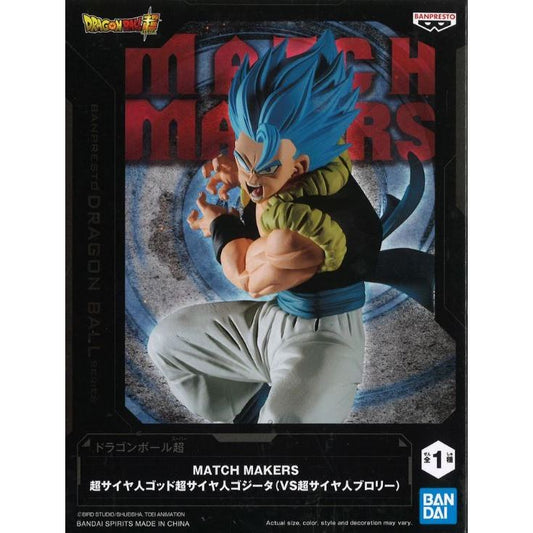 Banpresto Dragon Ball Super Match Makers Super Saiyan God Super Saiyan Gogeta(Vs Super Saiyan Broly)