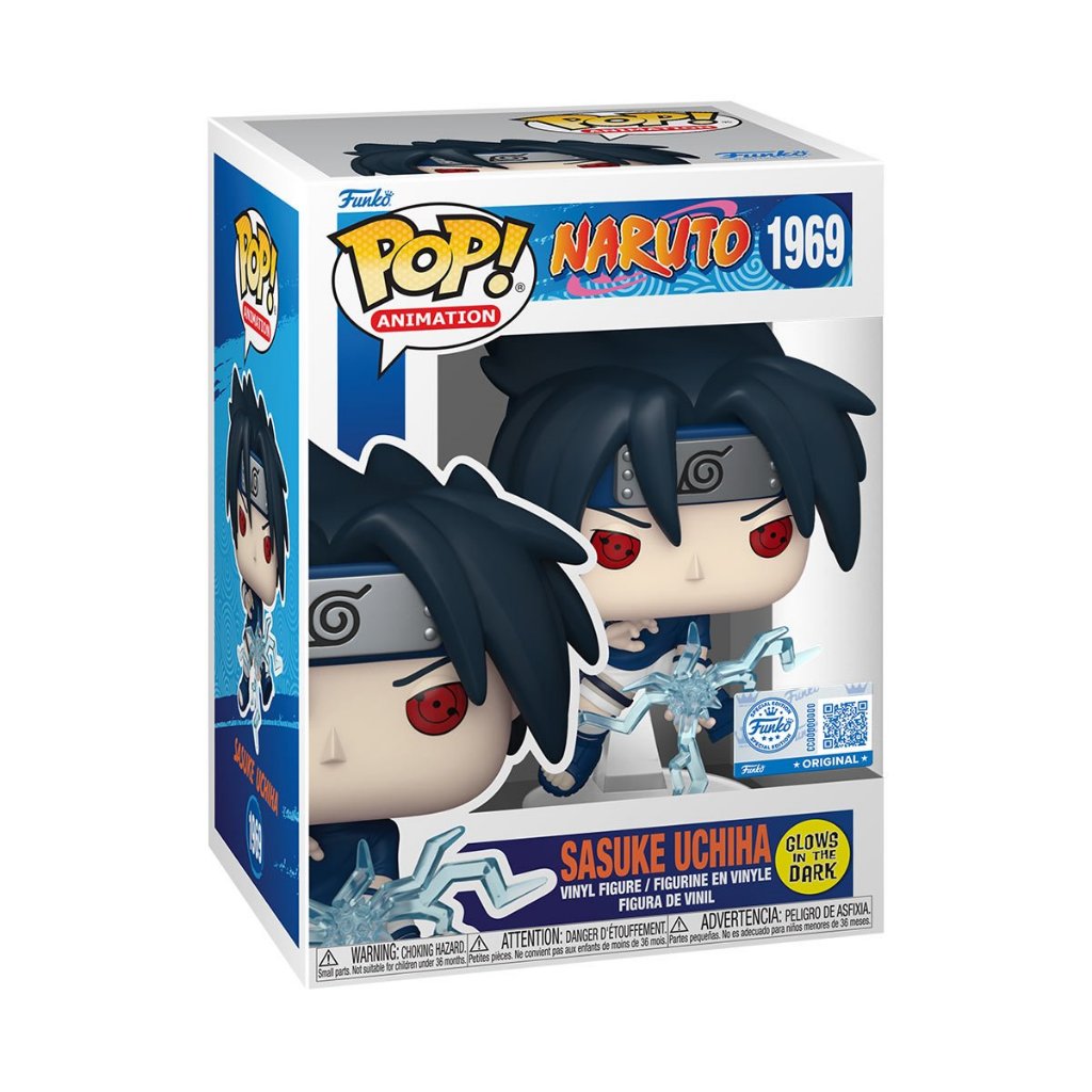 Funko POP Naruto 1969 Sasuke Uchiha (GITD) Exclusive