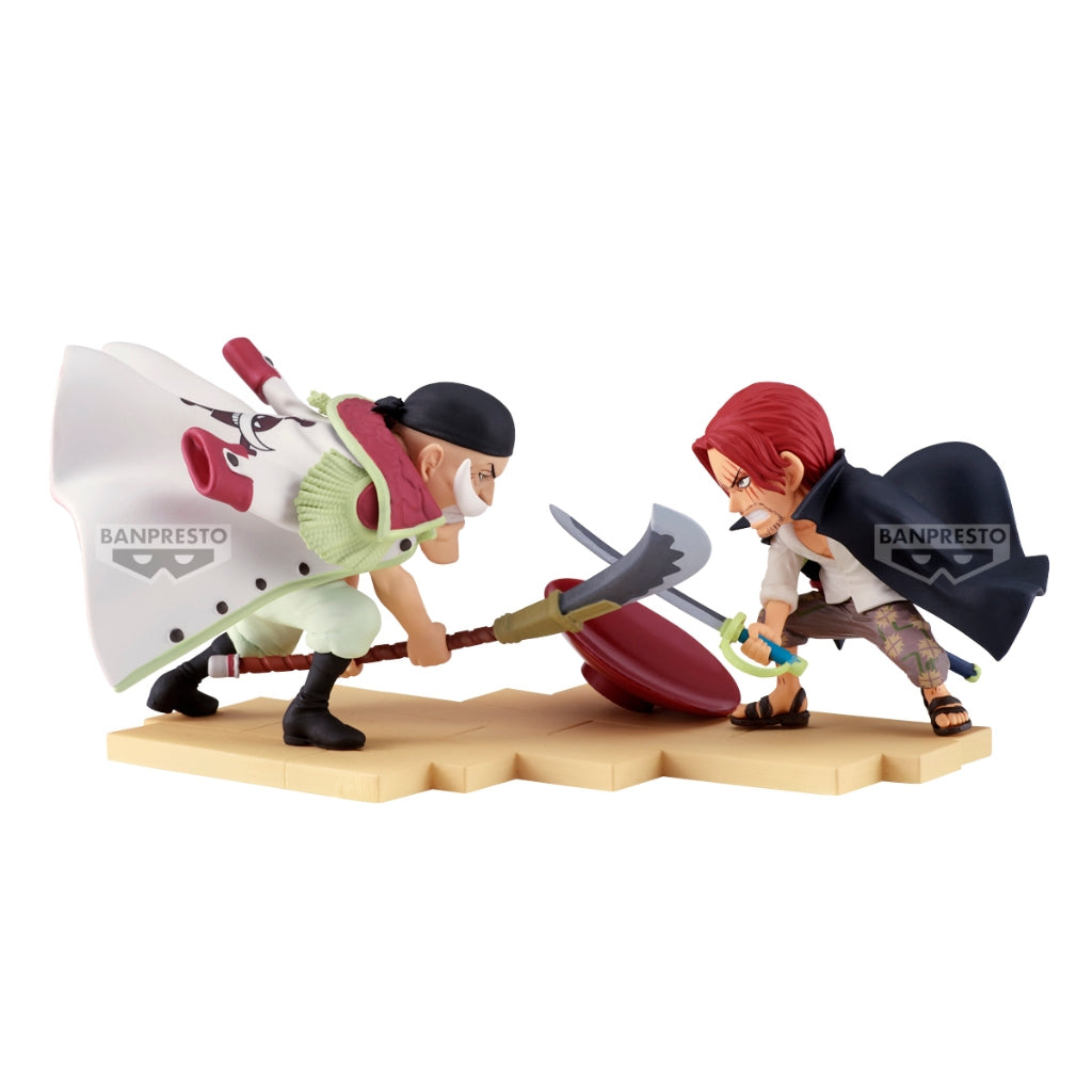 Banpresto One Piece World Collectable Figure Log Stories-Edward.Newgate Vs Shanks-