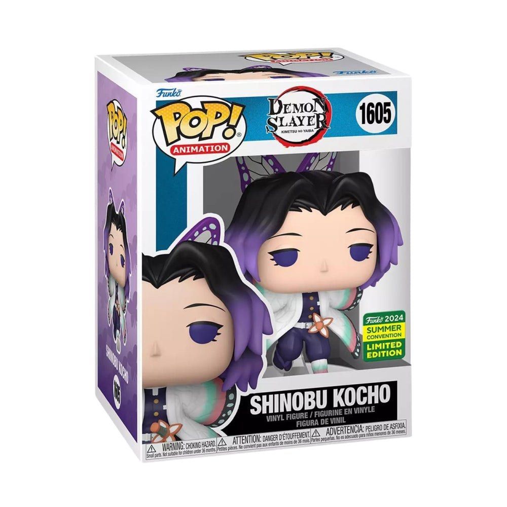 Funko POP Demon Slayer 1605 Shinobu Kocho 2024 Summer Convention Exclusive