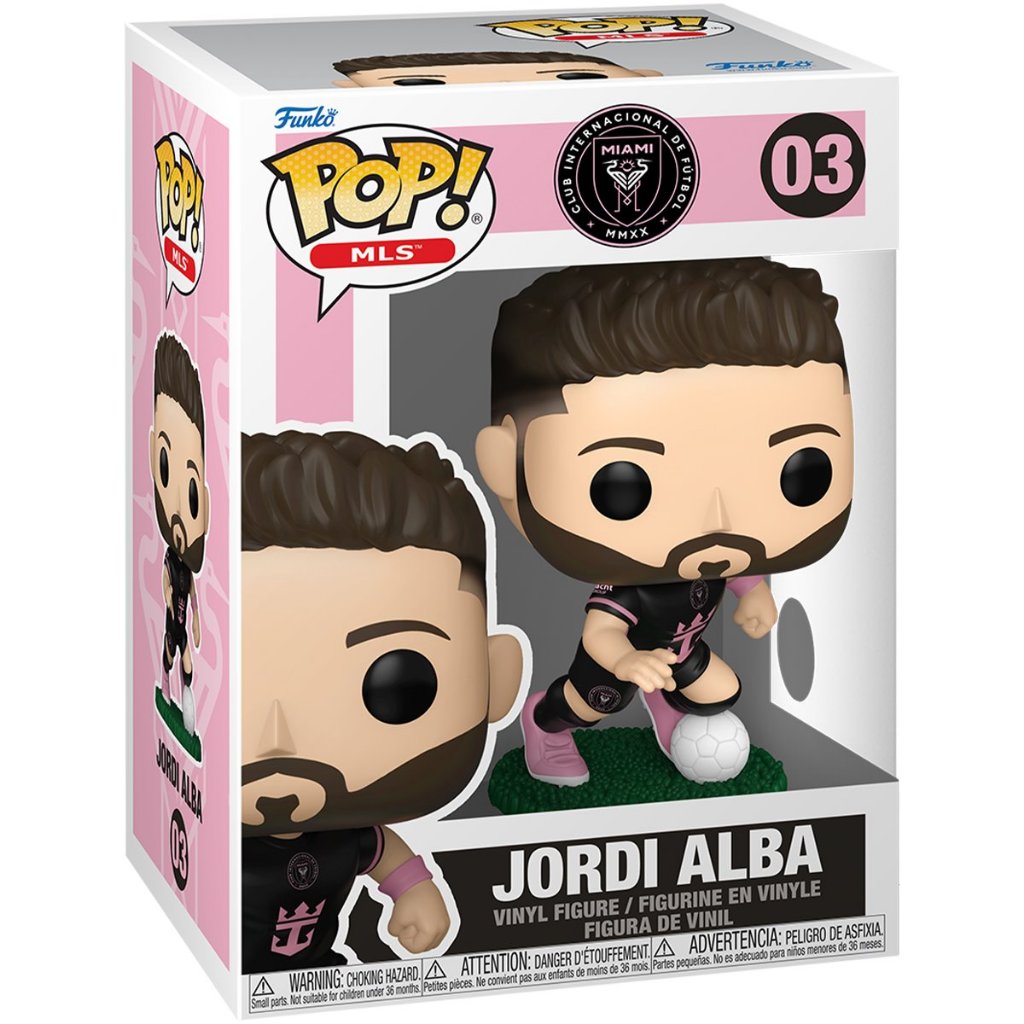 Funko POP Football MLS Inter Miami 03 Jordi Alba