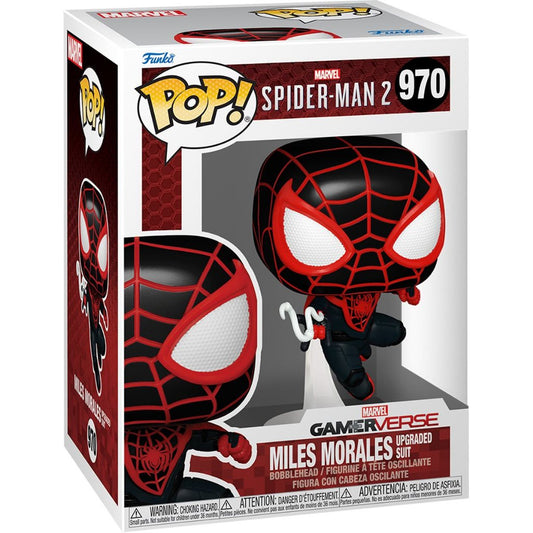 Funko POP Marvel Spider-Man 2 Gameverse 970 Miles Morales Upgraded Suit
