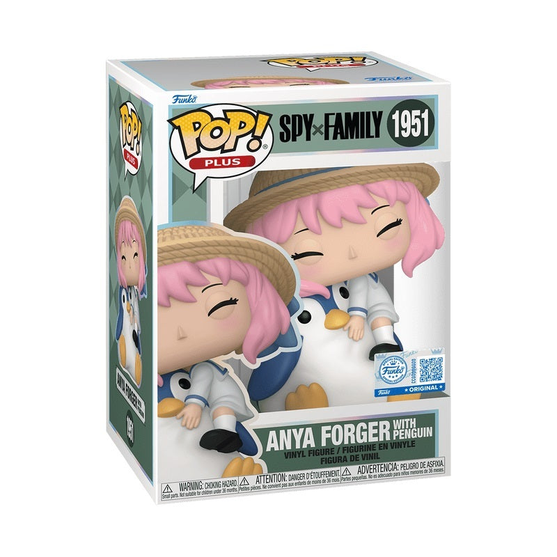 Funko POP Spy X Family 1951 Anya Forger With Penguin Pop Plus Exclusive