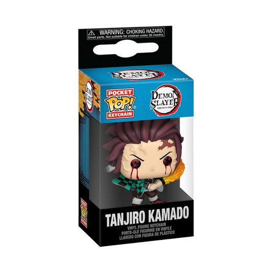 Funko POP Demon Slayer Kimetsu No Yaiba Tanjiro Kamado Pocket Pop! Key Chain