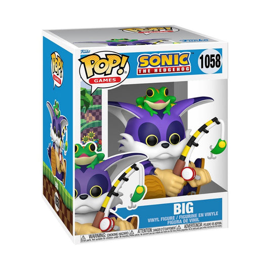 Funko POP Sonic the Hedgehog 1058 Big 6-Inch