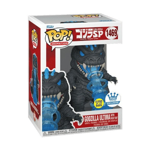 Funko POP Godzilla Singular Point 1469 Godzilla Ultima with Heat Ray (GITD) Funko Shop Exclusive