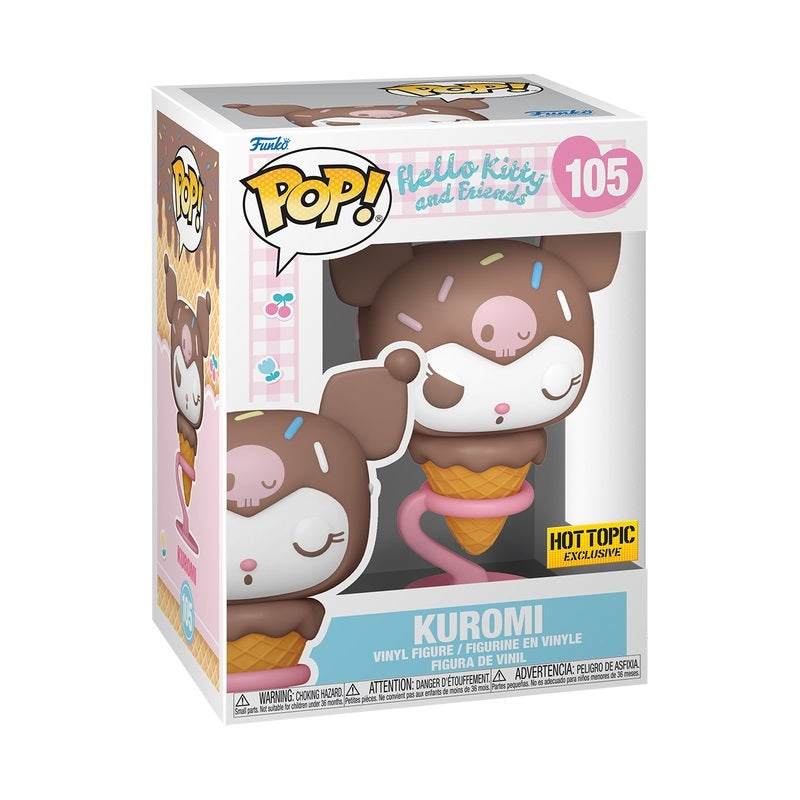 Funko POP Hello Kitty and Friends 105 Kuromi Hot Topic Exclusive