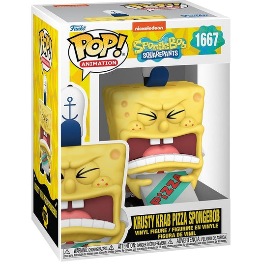 Funko POP SpongeBob SquarePants 25th Anniversary 1667 Krusty Krab Pizza SpongeBob