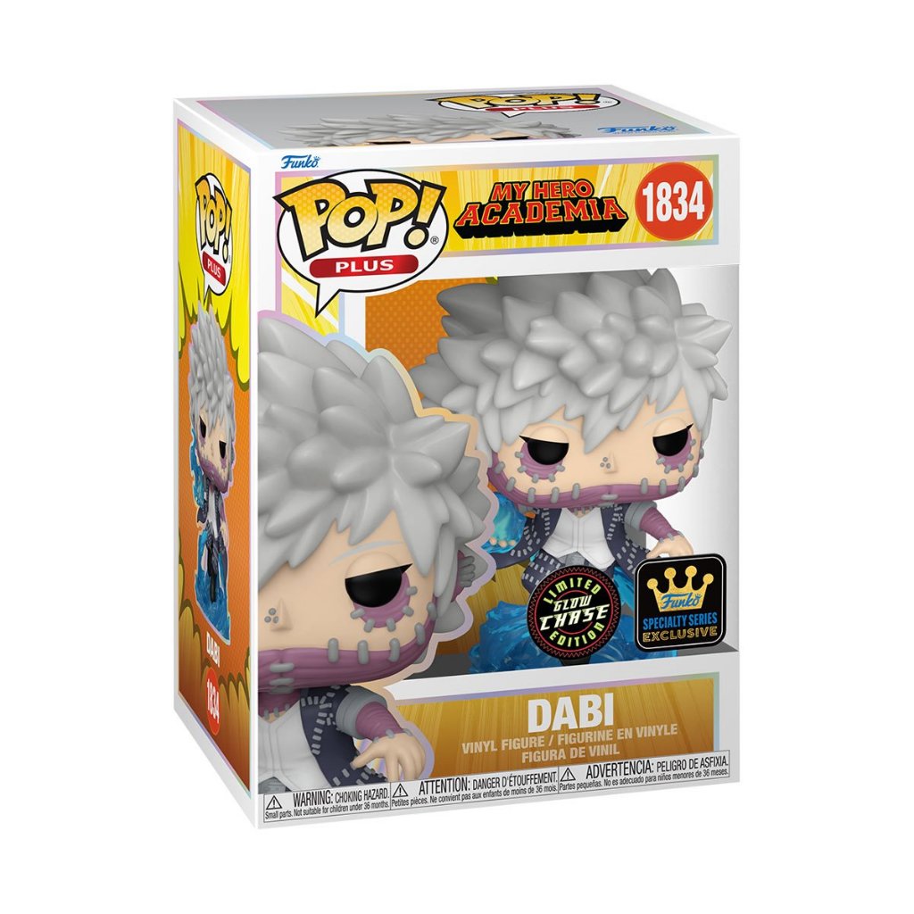 Funko POP My Hero Acedemia 1834 Dabi Chase Pop Plus Specialty Series