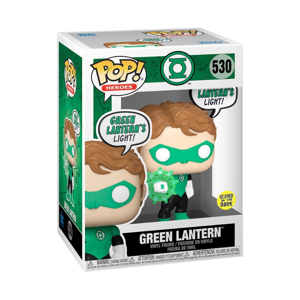 Funko POP DC Comics Green Lantern 530 Green Lantern (GITD)