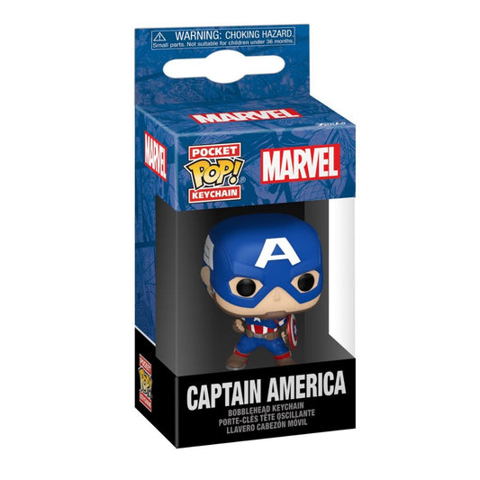 Funko POP Marvel Captain America Pocket Pop! Key Chain