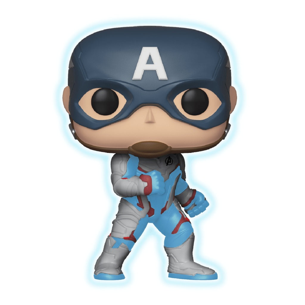 Funko POP Marvel Avengers 450 Captain America (GITD) FYE EXclusive