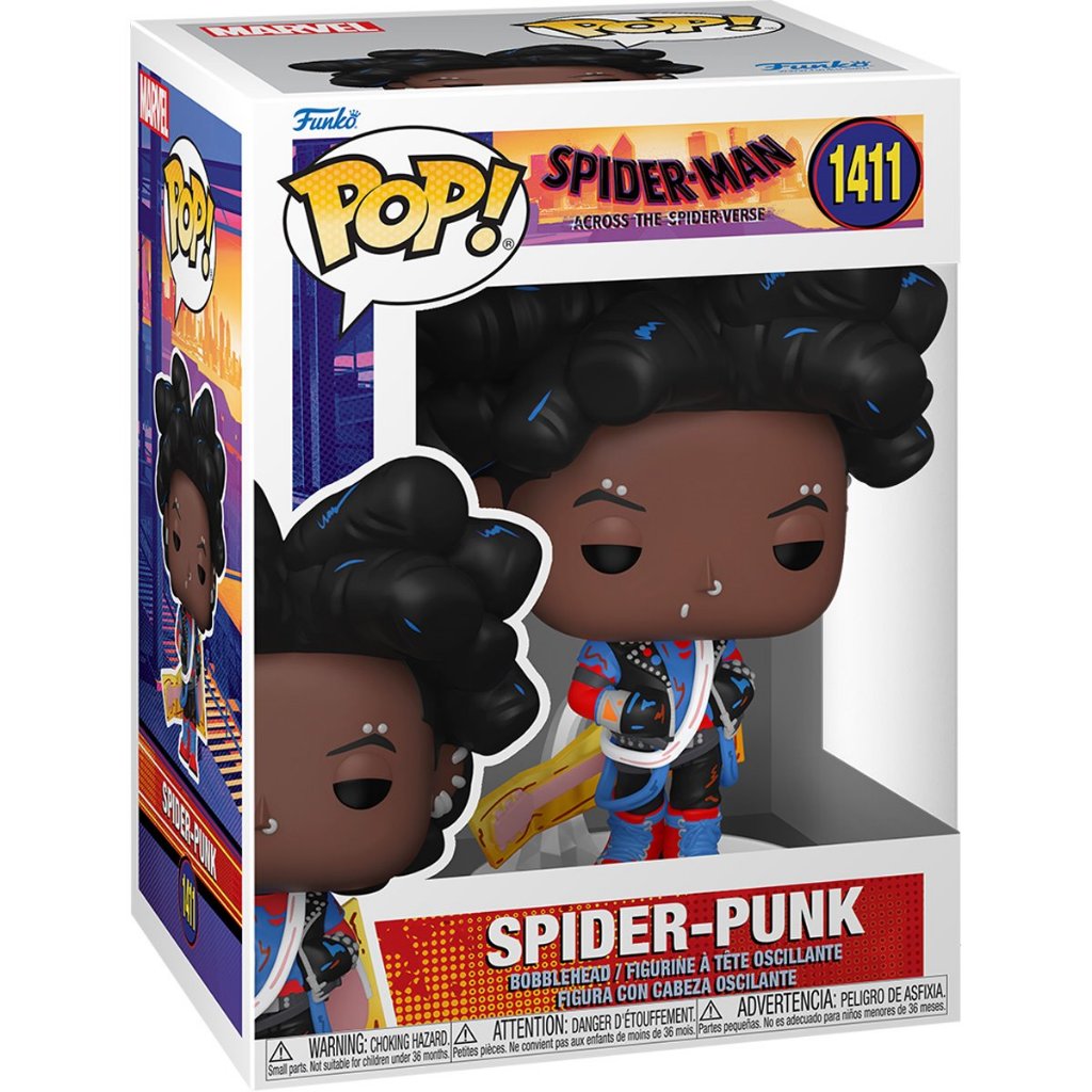 Funko POP Marvel Spider-Man: Across The Spider-Verse 1411 Spider-Punk