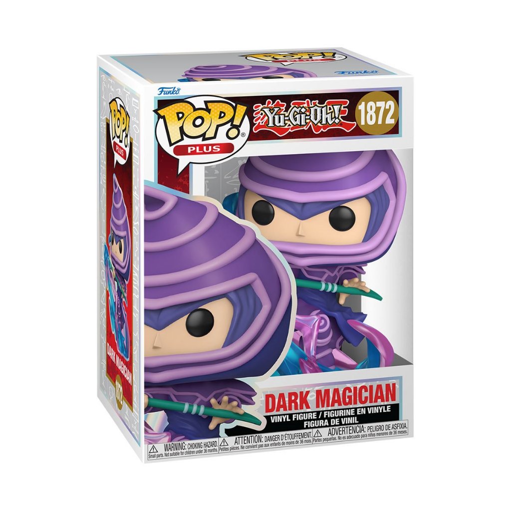 Funko POP Yu-Gi-Oh! 1872 Dark Magician (Attack) Pop Plus
