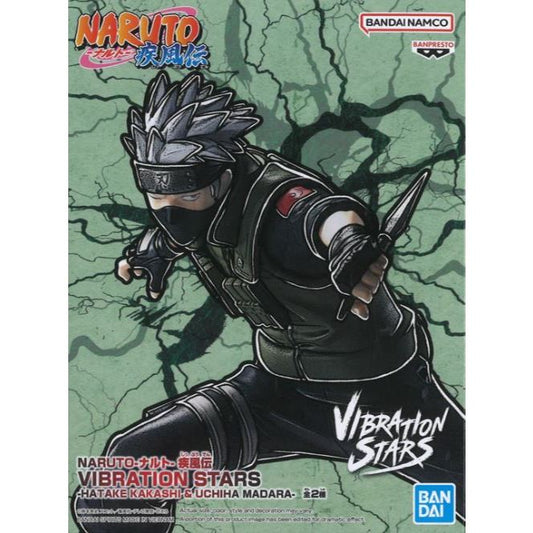 Banpresto Naruto Shippuden Vibration Stars-Hatake Kakashi & Uchiha Madara-(A:Hatake Kakashi)