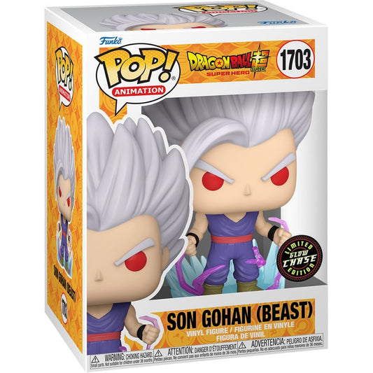 Funko POP Dragon Ball Super: Super Hero 1703 Son Gohan (Beast) Chase