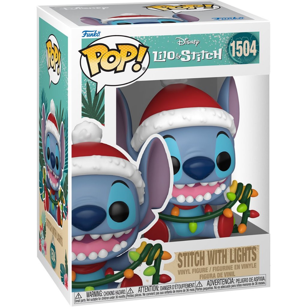 Funko POP Lilo & Stitch Holiday 1504 Stitch with Lights