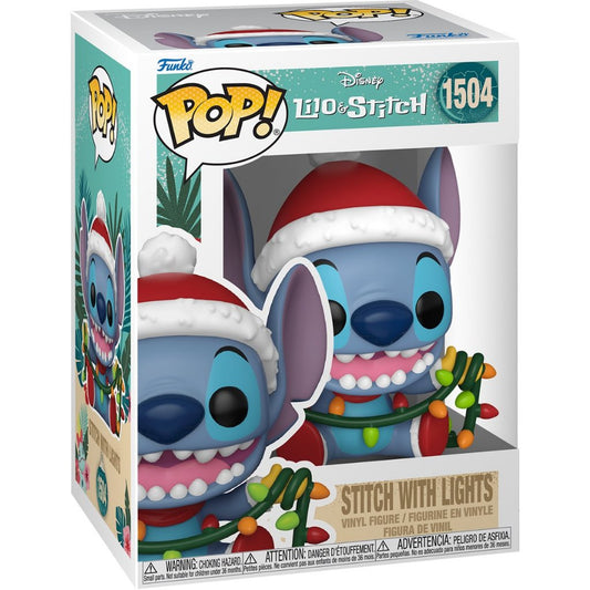 Funko POP Lilo & Stitch Holiday 1504 Stitch with Lights